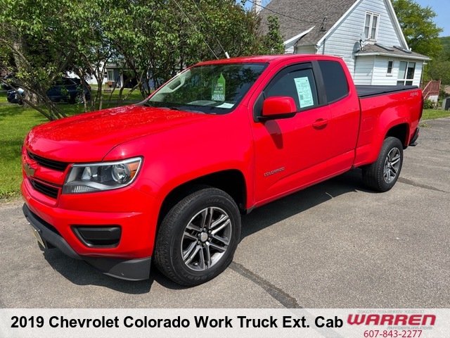 2019 Chevrolet Colorado Work Truck Ext. Cab 